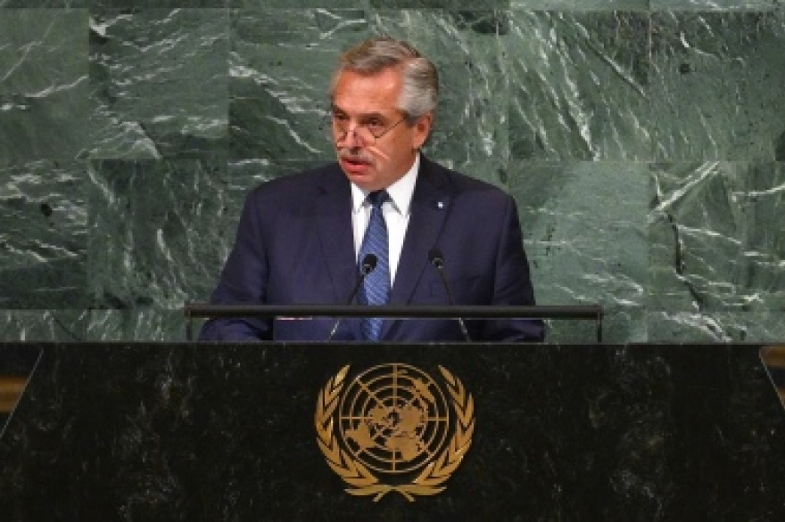 Ante la ONU: Fernández sostuvo que "la humanidad está en riesgo"