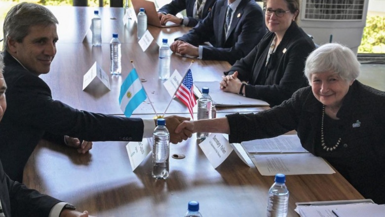 Nuevo respaldo de los EEUU: Caputo y Yellen mantuvieron una reunión en el G20