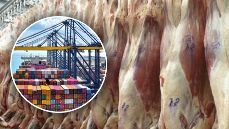 La importación de carne desde Brasil es la más alta desde 1997