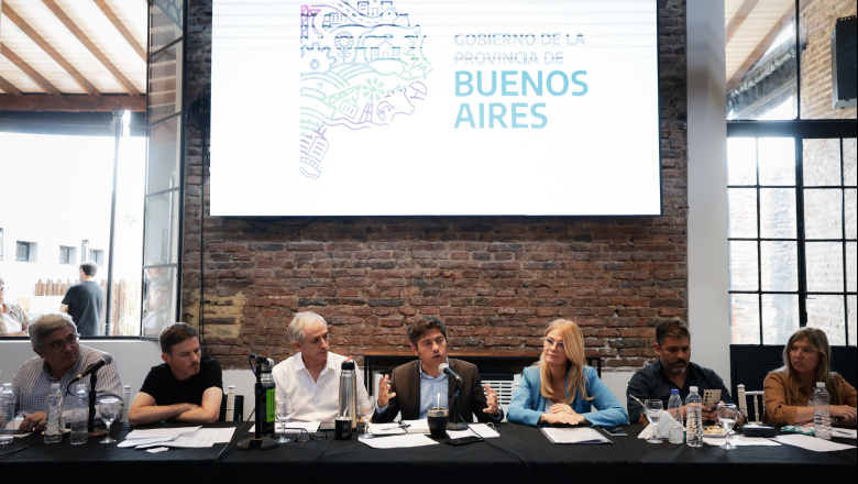 Kicillof con empresarios y productores en Chascomús: "A todos les está yendo mal"