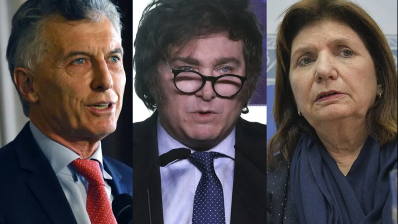 Milei, Bullrich y Macri: cómo quedan sus porcentajes de voto seguro y probable, según una encuesta