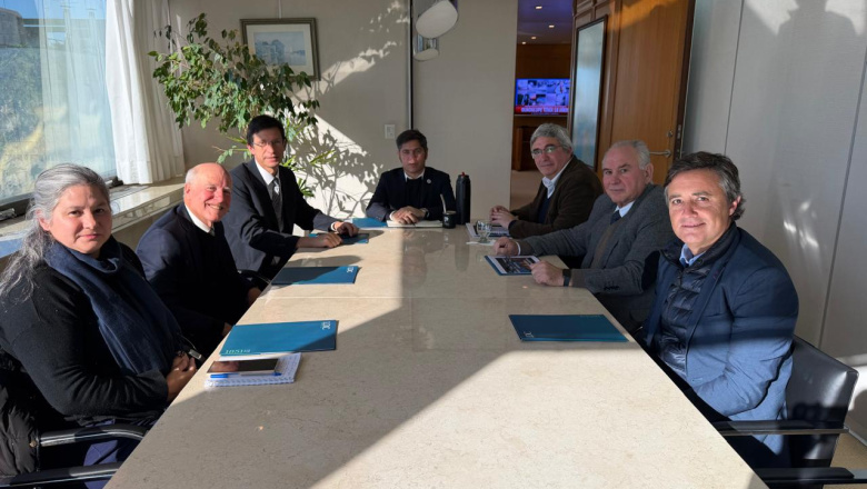 Kicillof recibió a directivos de Louis Dreyfus Company