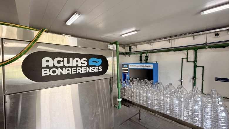 Modo ahorro: la provincia ya tiene su planta embotelladora de agua