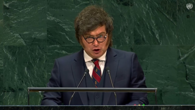 En la Asamblea General, Milei dijo que la ONU es una casta de “parásitos” que ignoró la causa Malvinas