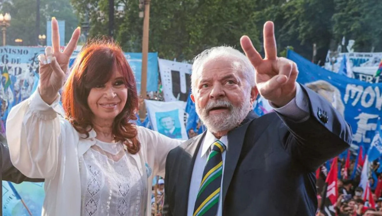 Cristina Fernández de Kirchner celebró la reelección de Lula