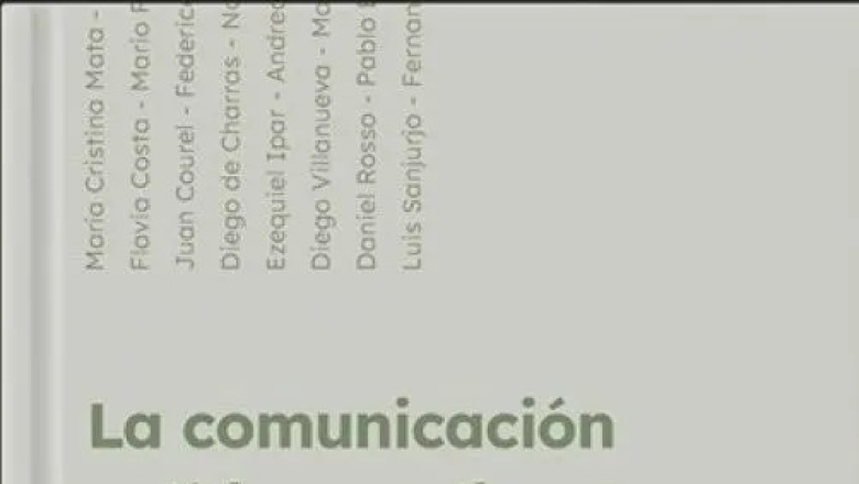 Presentan en la UBA el libro "La comunicación política en disputa" 