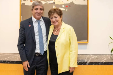Caputo se reunió con Georgieva en el FMI tras el acuerdo y avanzan las negociaciones por la deuda