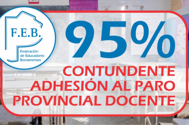 Liliana Olivera: “el 95% de adhesión demuestra que el paro docente es contundente en toda la provincia”