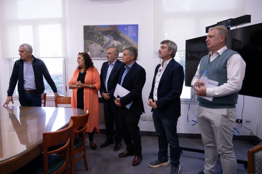 La Comisión de Intereses Marítimos de diputados se constituyó en el Puerto de La Plata